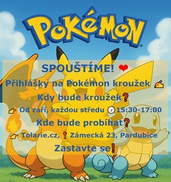 Dětský kroužek karetní hry Pokémon! Foto