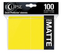 Ultra Pro Eclipse Sleeves - Lemon Yellow Matte (100ks)