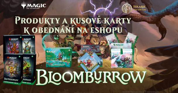Kusovky a produkty Bloomburrow