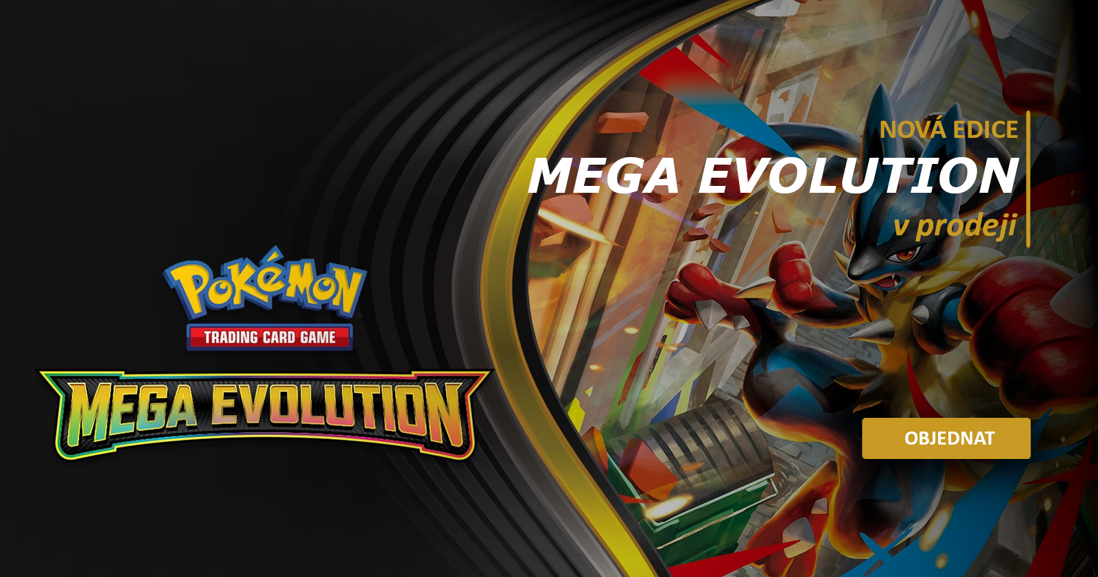 Pokémon Mega Evolution v prodeji. Pokémon Mega Evolution v prodeji.