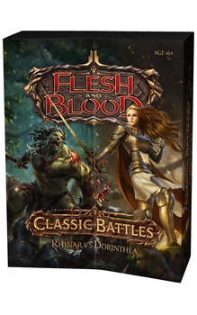 Flesh and Blood Classic Battles: Rhinar vs Dorinthea Flesh and Blood Classic Battles: Rhinar vs Dorinthea