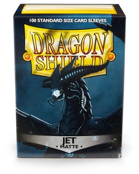 Dragon Shield - Jet Matte (100ks)