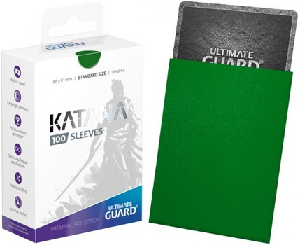 Ultimate Guard Katana Sleeves - Standard Green (100ks)