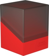 Ultimate Guard - Boulder Deck Case: Black/Red (100+)