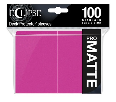 Ultra Pro Eclipse Sleeves - Hot Pink Matte (100ks)