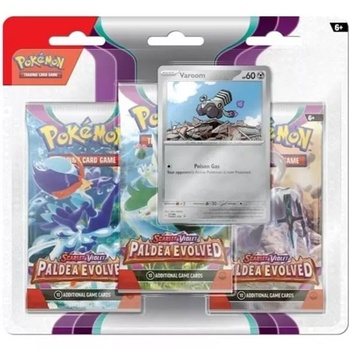 Pokémon - Paldea Evolved: Varoom 3-Pack Blister