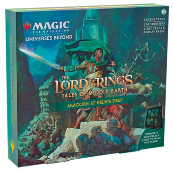 The Lord of the Rings: Tales of Middle-earth Scene Box: "Aragorn at Helm’s Deep"