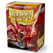 Dragon Shield - Ruby Matte (100ks)