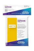 Ultimate Guard Supreme Sleeves - Matte Yellow (50ks)