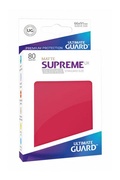 Ultimate Guard Supreme Sleeves - Matte Red (80ks)