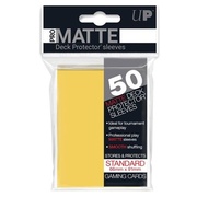 Ultra Pro Standard Sleeves - Yellow Matte (50ks)