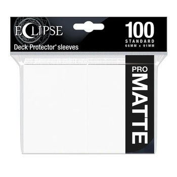 Ultra Pro Eclipse Sleeves - Arctic White Matte (100ks)