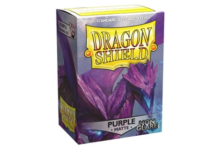 Dragon Shield - Non-Glare Matte Purple (100ks) Dragon Shield - Non-Glare Matte Purple (100ks)