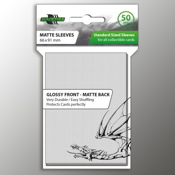 Blackfire Sleeves - Matte Clear (50ks) Blackfire Sleeves - Matte Clear (50ks)