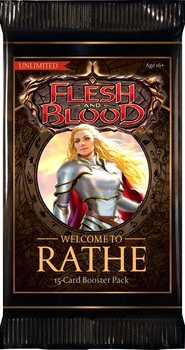 Flesh and Blood: Welcome to Rathe - Booster (Unlimited) Flesh and Blood: Welcome to Rathe - Booster (Unlimited)