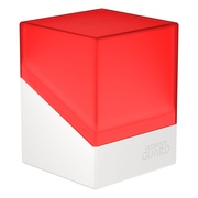 Ultimate Guard - Boulder Deck Case: Red/White (100+)