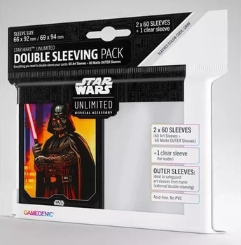 Star Wars: Unlimited Art Sleeves Double Sleeving Pack - Darth Vader