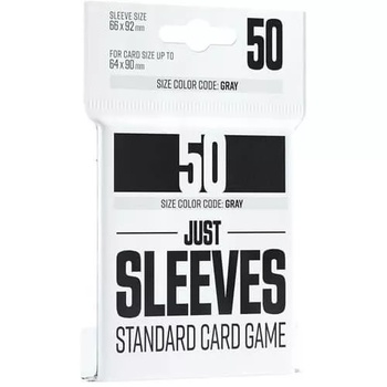 Gamegenic Just Sleeves - Black (50ks) Gamegenic Just Sleeves - Black (50ks)