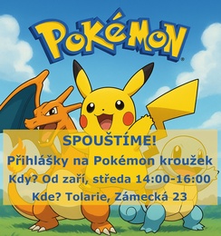 Dětský kroužek karetní hry Pokémon! Foto