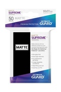 Ultimate Guard Supreme Sleeves - Matte Black (50ks)